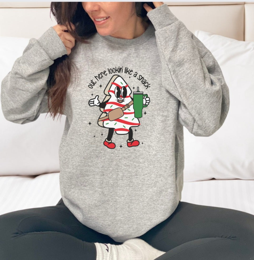 Out Here Looking Like a Snack - Crewneck