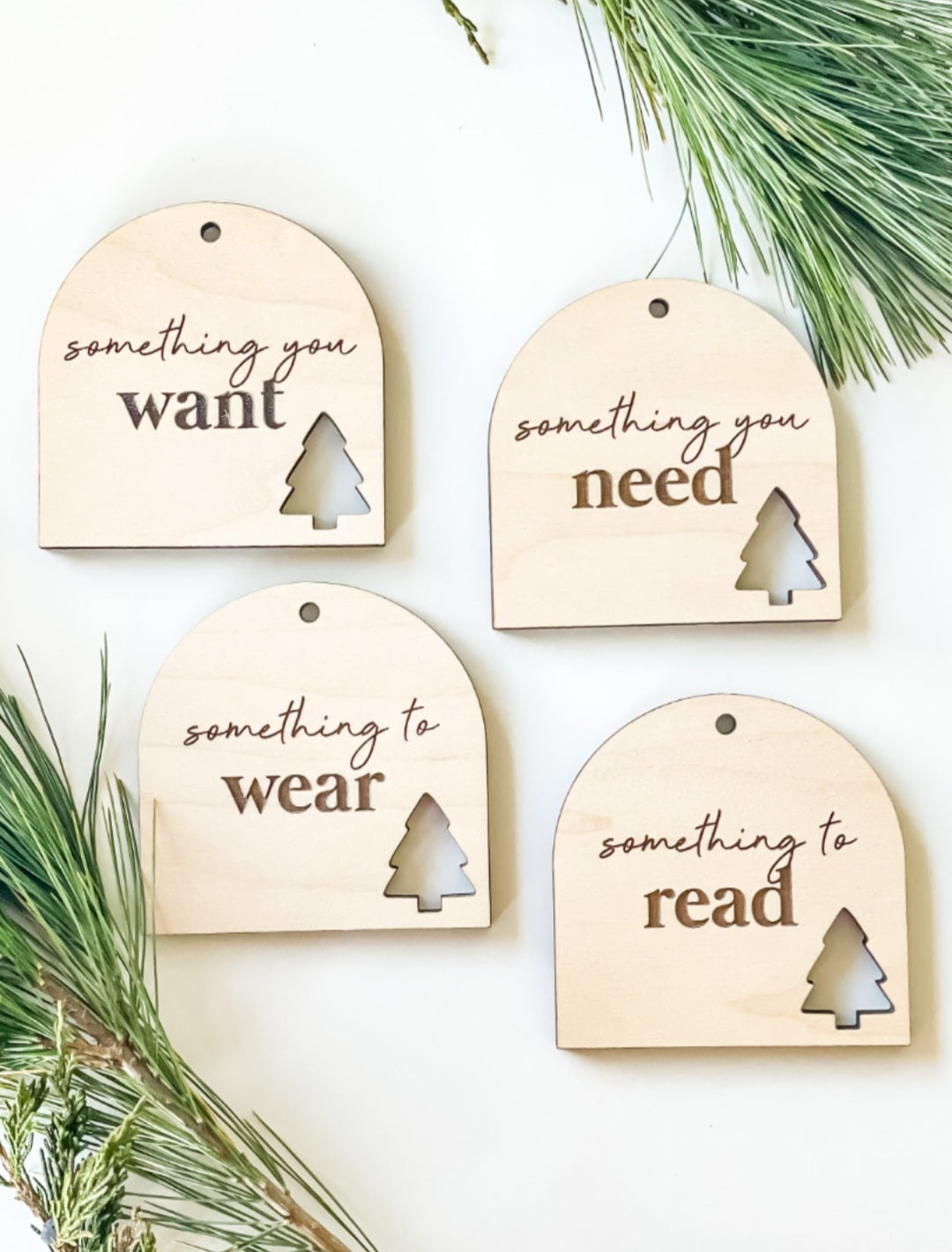 Something You Want, Need, Wear, Read Gift Tags