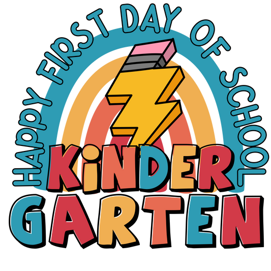 Back to School - 1st Day Rainbows