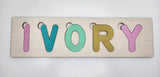 Custom Wood Name Puzzle