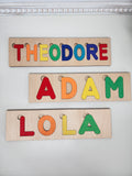 Custom Wood Name Puzzle