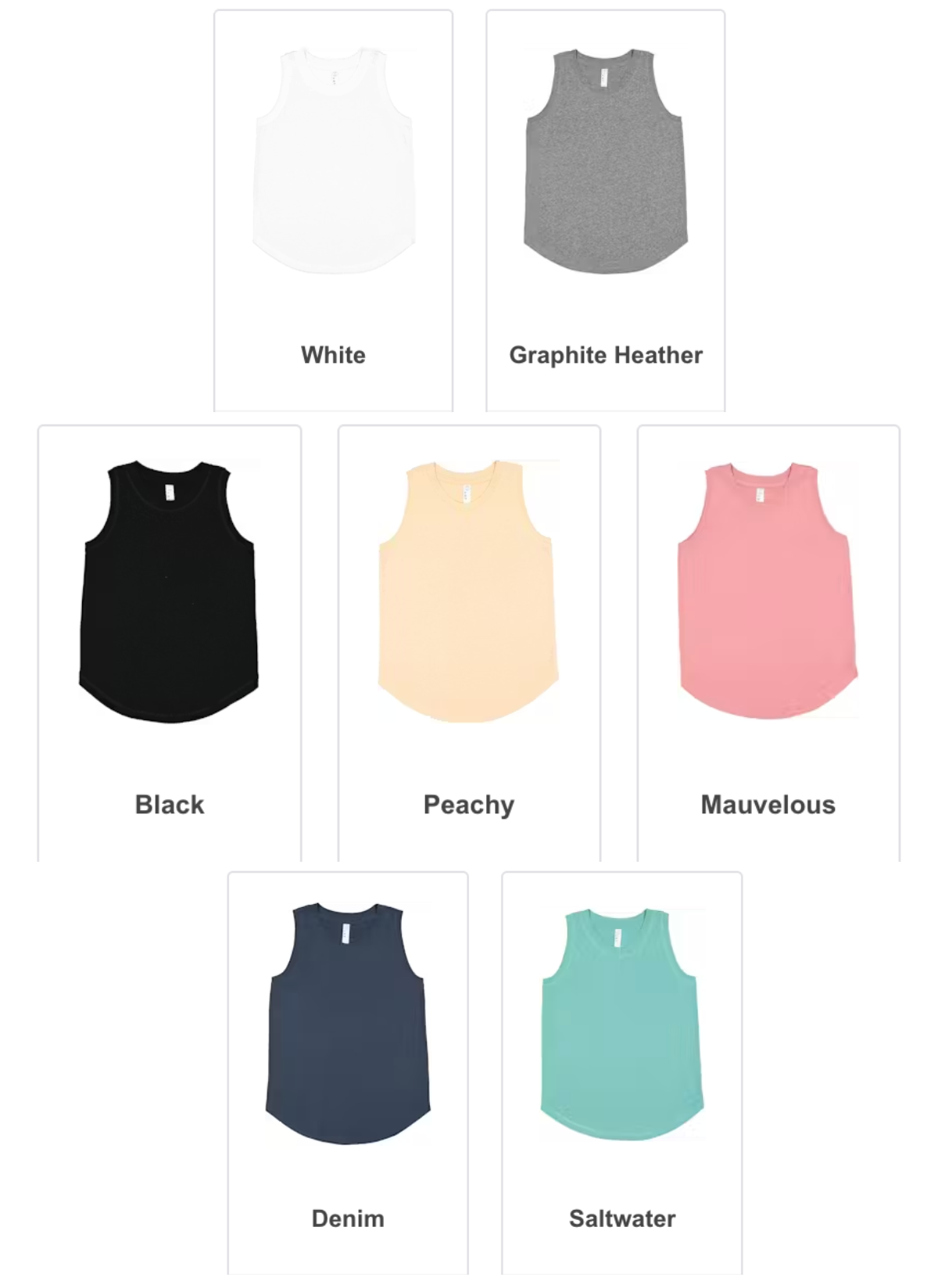 Custom Racer Back Tank - Youth