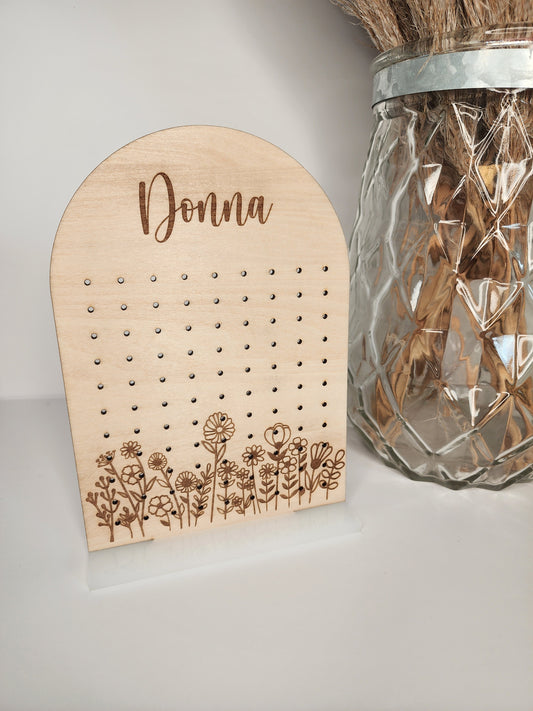 Wildflower Arch Earring Display