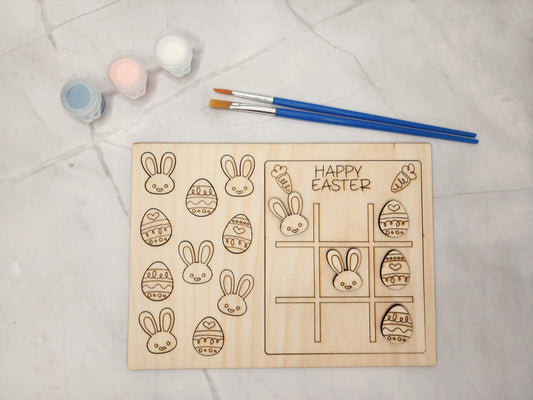 Easter Tic-Tac-Toe Paint Kit