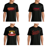 Sparta Youth Baseball Men's Cooling Short Sleeve Shirt