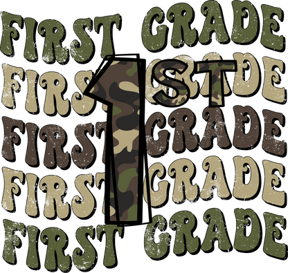 Camo Kindergarten Tee