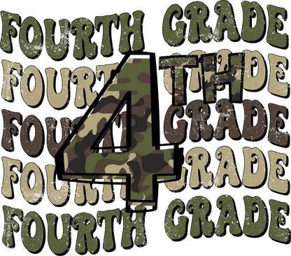 Camo Kindergarten Tee
