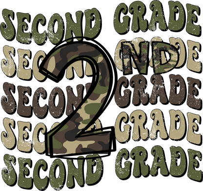 Camo Kindergarten Tee