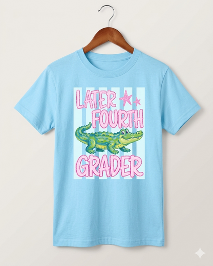 "Later Gator" Last Day of School Shirt