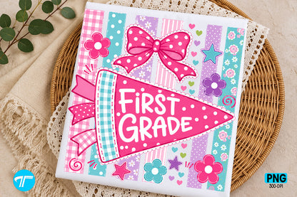 Back to School - Floral Pennant