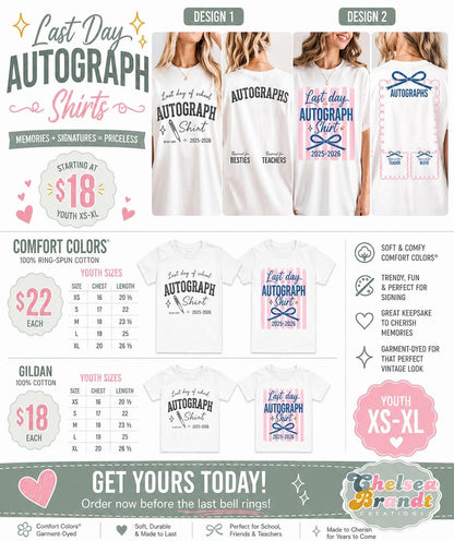 End of the Year Autograph Shirt