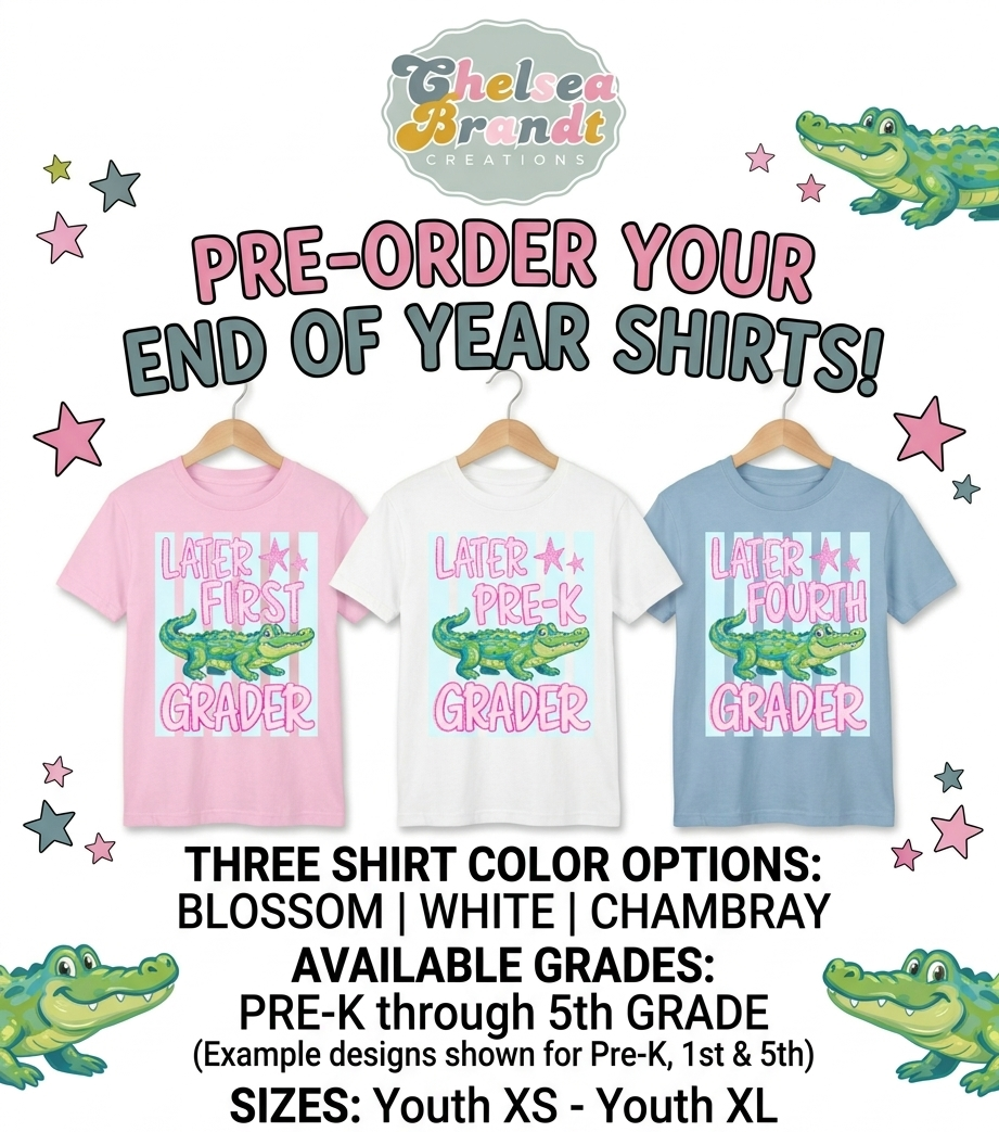 "Later Gator" Last Day of School Shirt