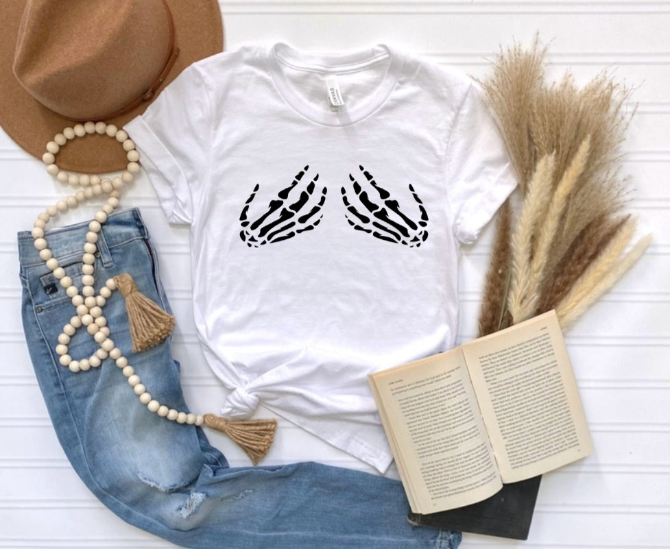 Skeleton Hands Tee