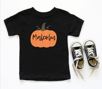 Personalized Pumpkin Tee