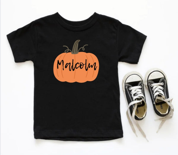 Personalized Pumpkin Tee