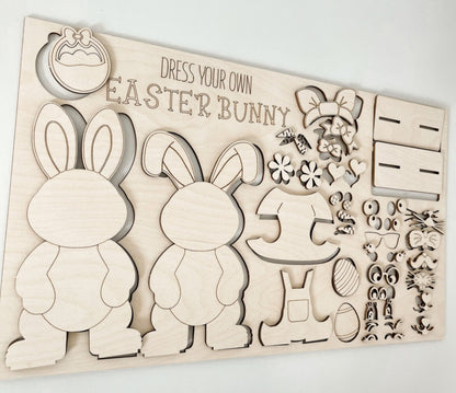 Dress Your Own Easter Bunny Paint Kit