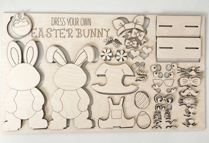 Dress Your Own Easter Bunny Paint Kit