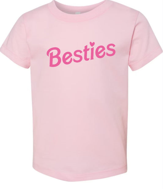 Toddler Bestie Tee  - Pink