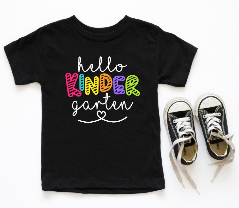 Hello Kindergarten Tee
