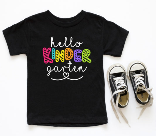 Hello Kindergarten Tee