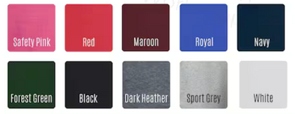 Youth Crewneck Colors