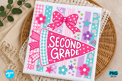Back to School - Floral Pennant