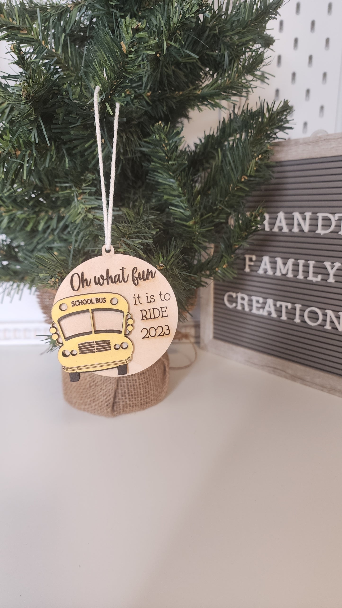 Bus Driver Ornament - 2024