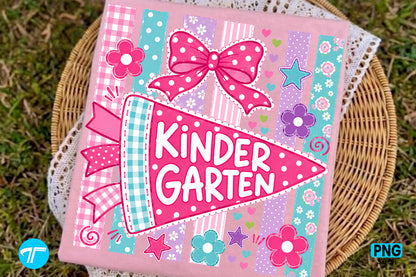 Back to School - Floral Pennant