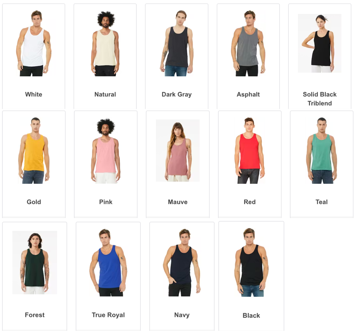 Custom Racer Back Tank - Adult