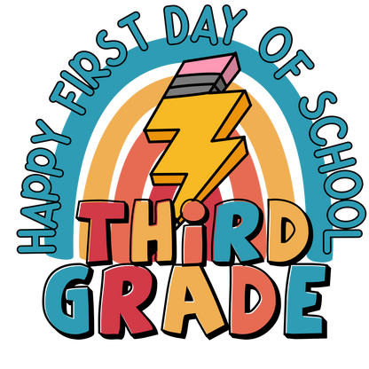 Back to School - 1st Day Rainbows