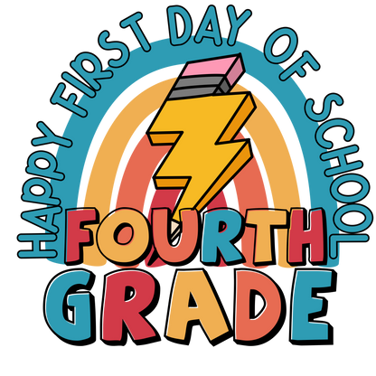 Back to School - 1st Day Rainbows