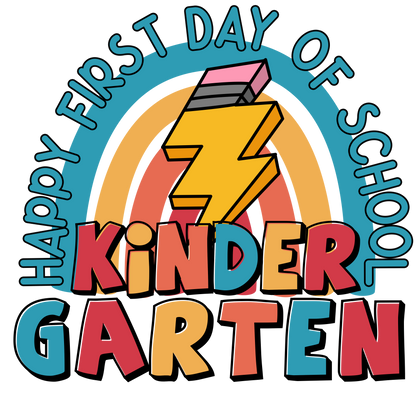 Back to School - 1st Day Rainbows