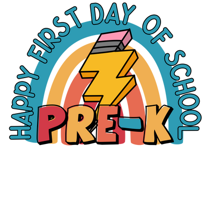 Back to School - 1st Day Rainbows