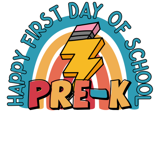 Back to School - 1st Day Rainbows