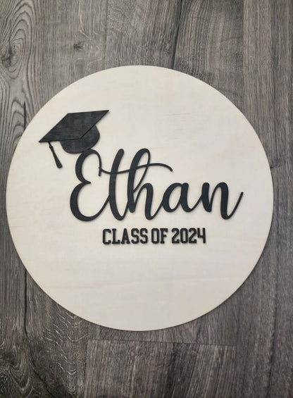 Personalized Graduation Keepsake Sign