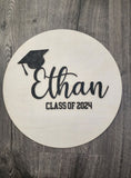 Personalized Graduation Keepsake Sign