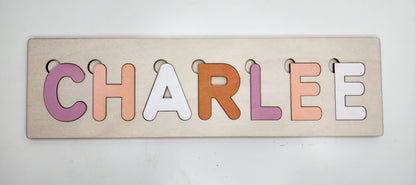 Custom Wood Name Puzzle