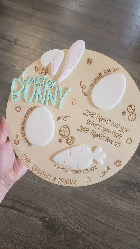 Easter Bunny Tray