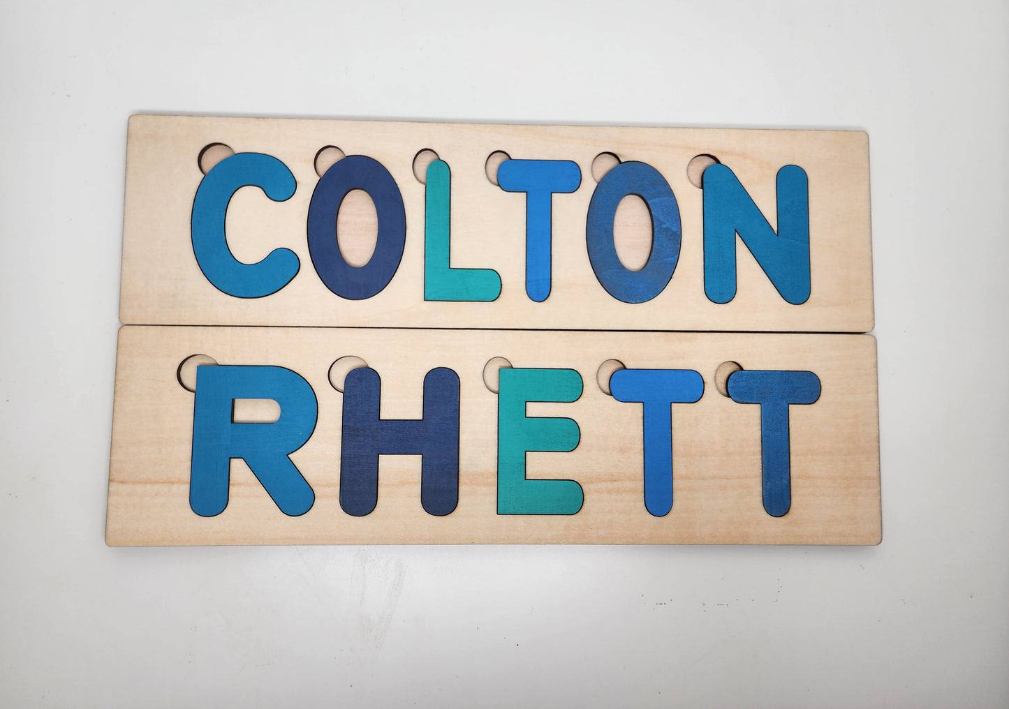 Custom Wood Name Puzzle