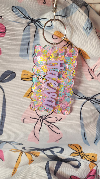 Scalloped Bag Tag
