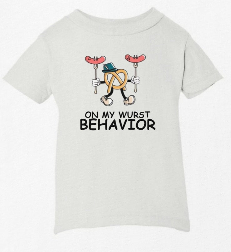 On My Wurst Behavior Tee