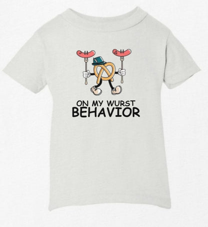 On My Wurst Behavior Tee