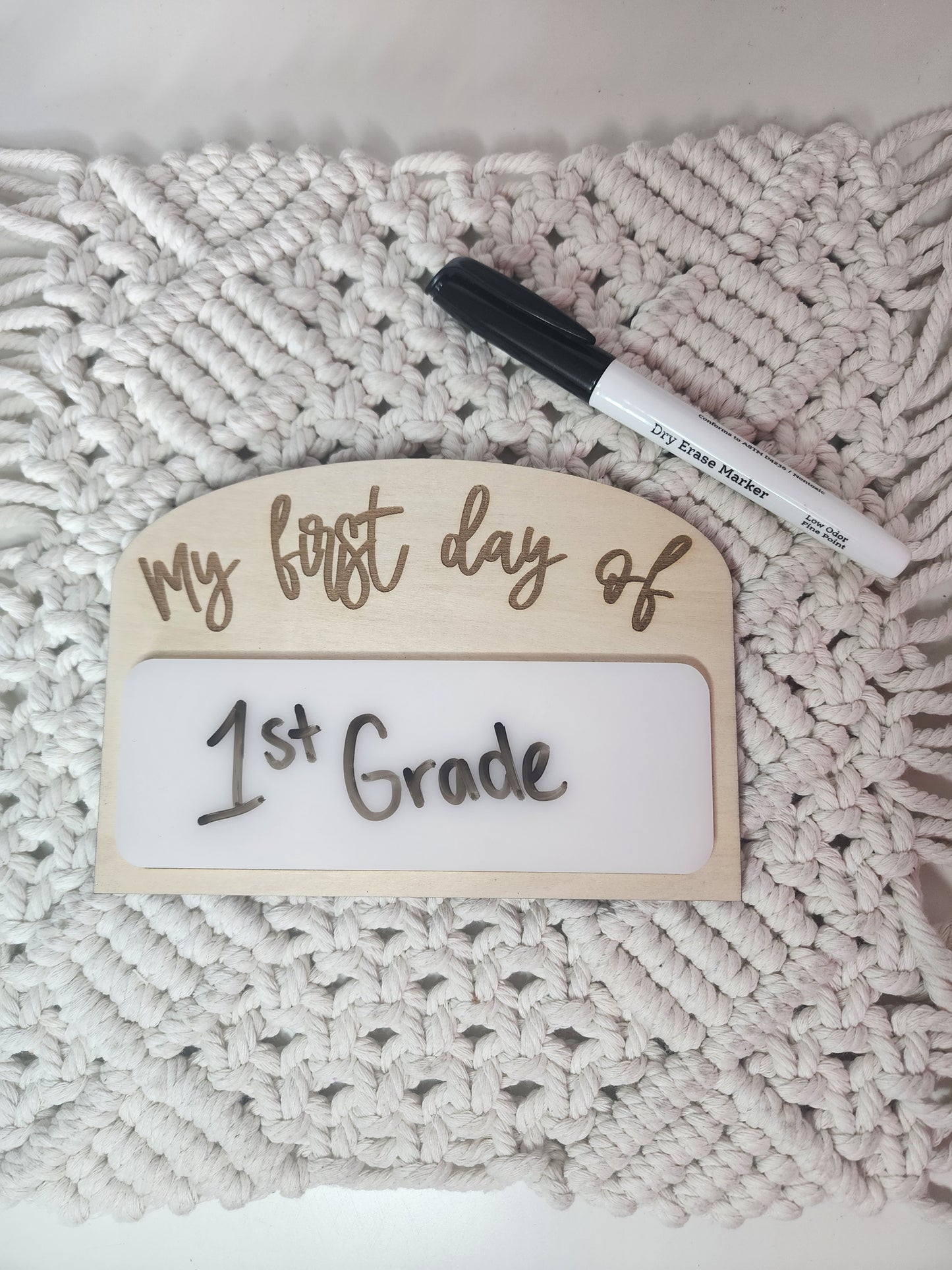 My First Day Of Sign