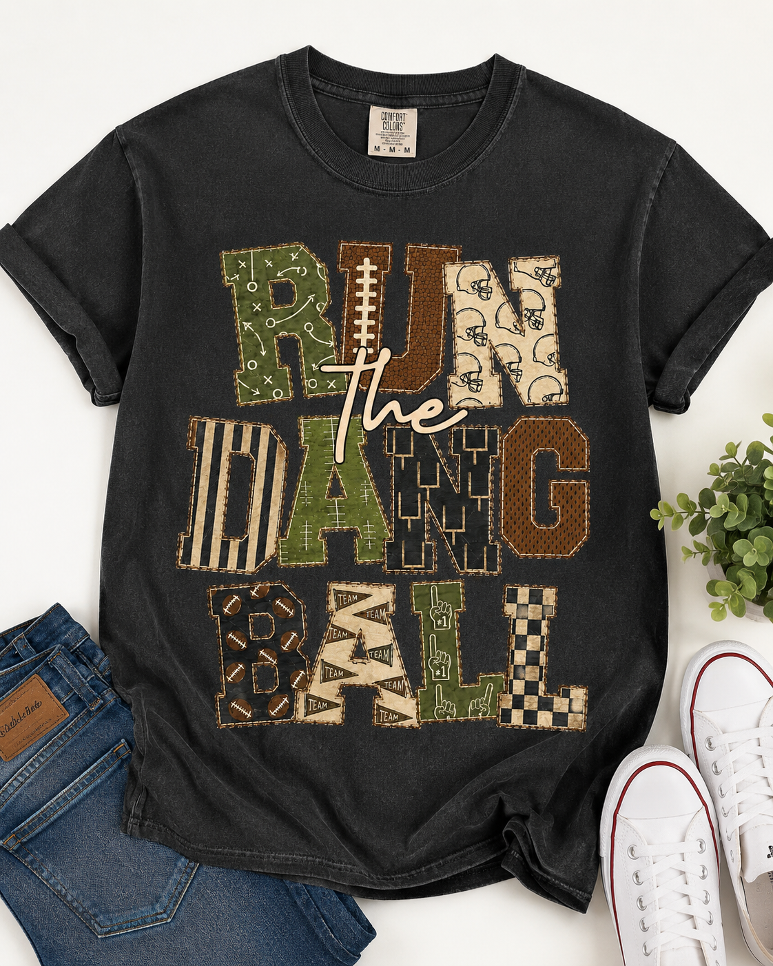 Run The Dang Ball Tee