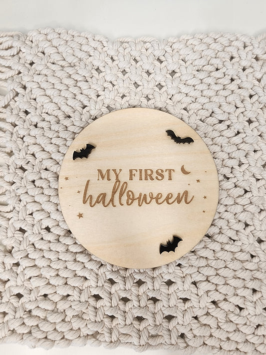 First Halloween Milestone Marker