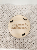 First Halloween Milestone Marker
