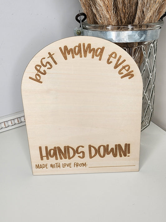 Best Mom Ever Sign