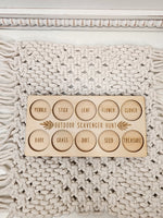 Outdoor Scavenger Hunt Tray