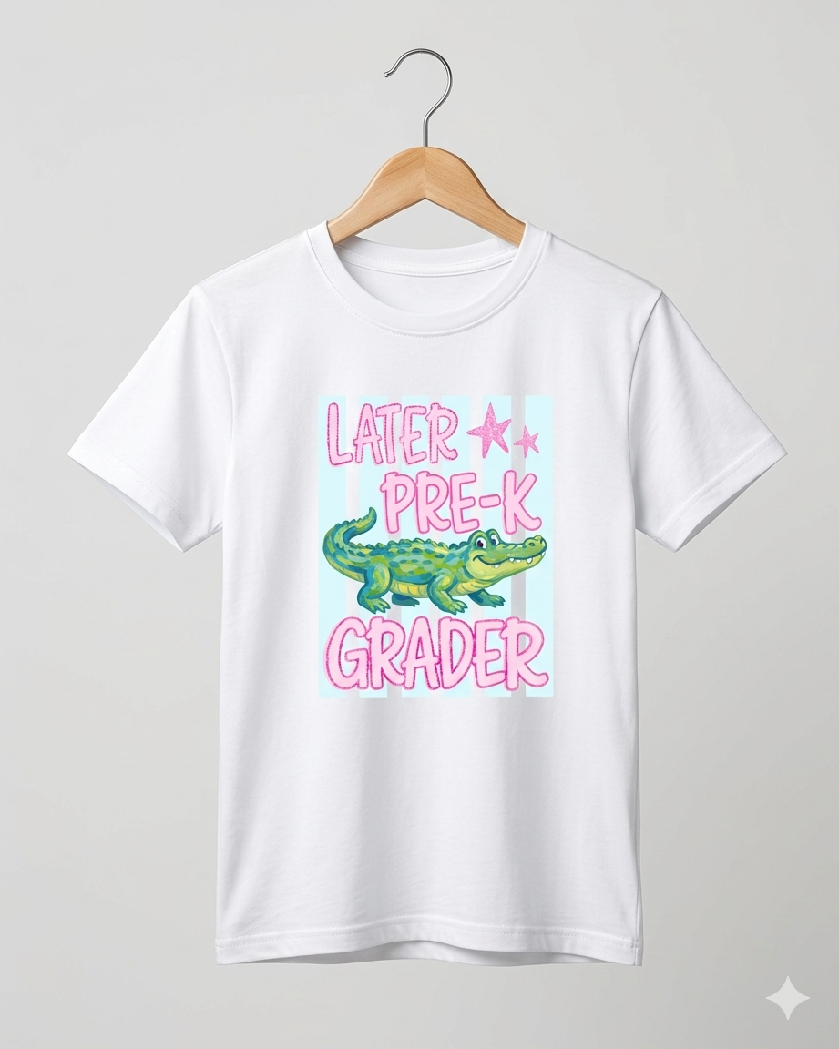 "Later Gator" Last Day of School Shirt