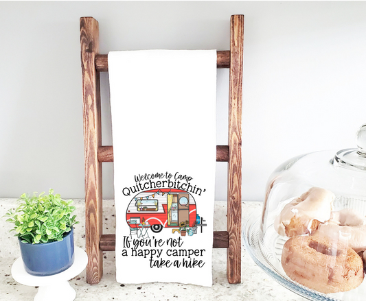 Happy Camper Kitchen Towel